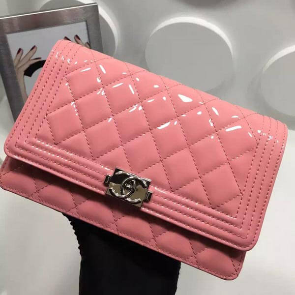 シャネルスーパーコピー シャネル チェーンウォレットBAG パールピンク 2017新作